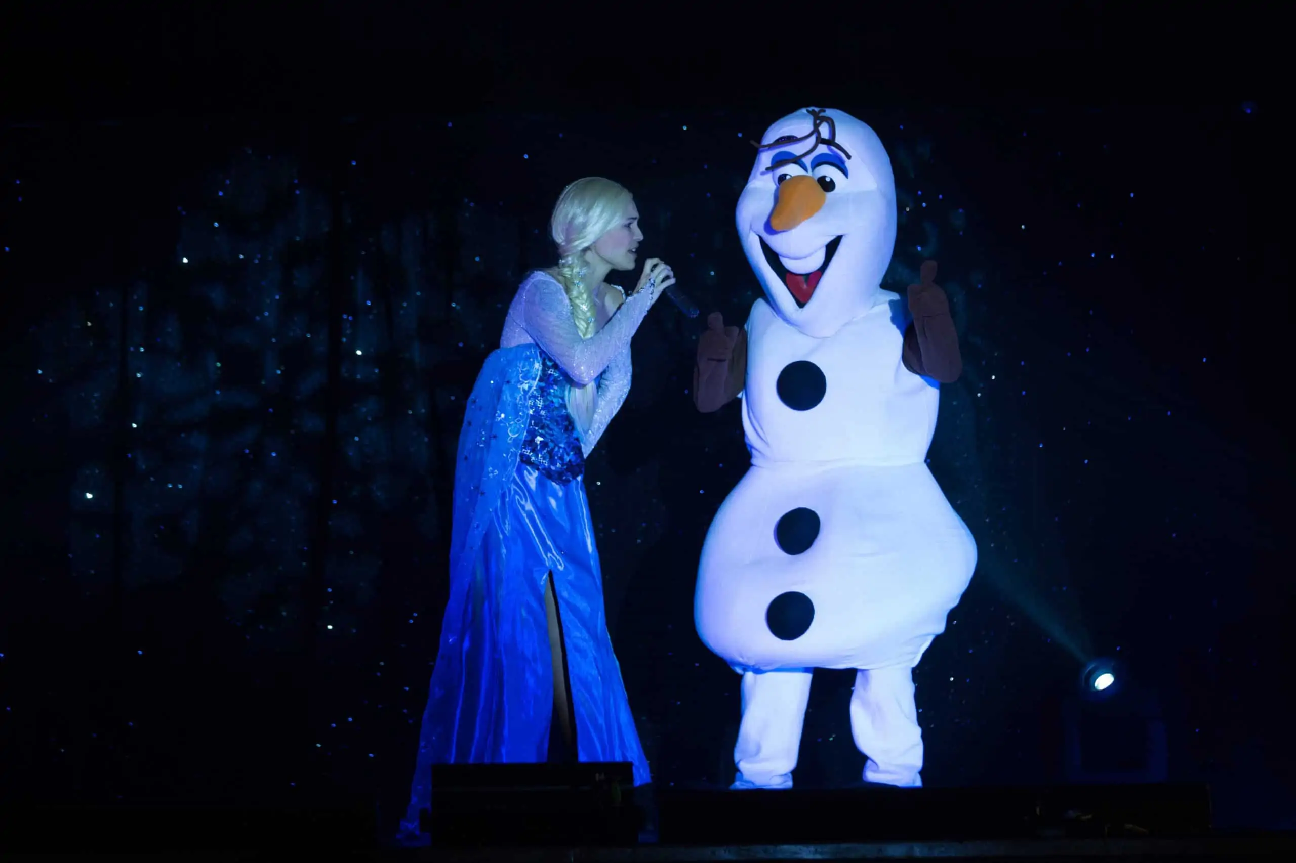Reine des Neiges et Olaf
